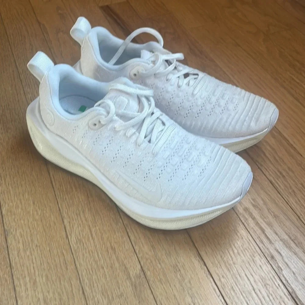 Nike InfinityRN‎ 4 White Sail ReactX Running Shoes DR2670-100 Mens 8 Womens 9.5